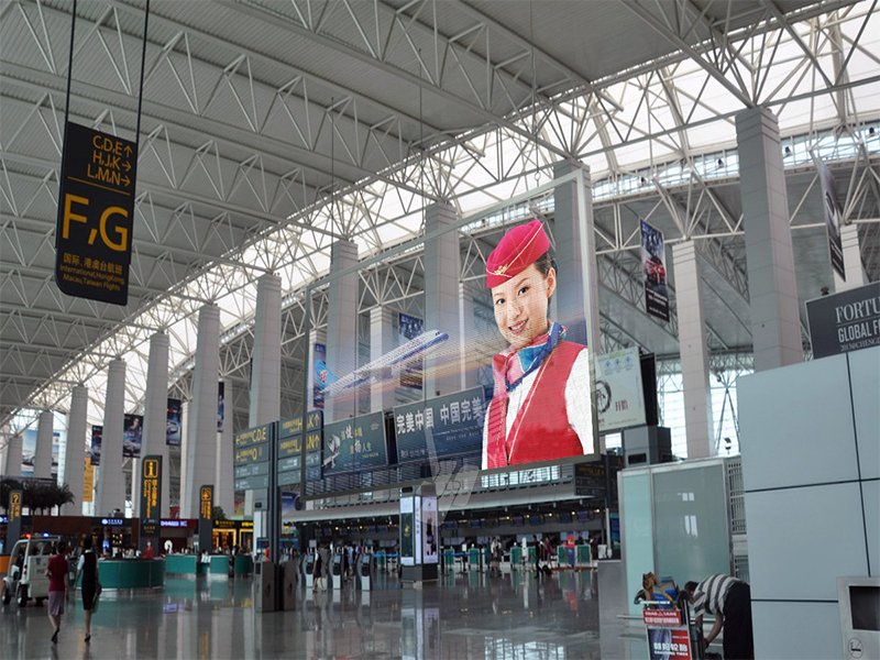 Airport LED display projects